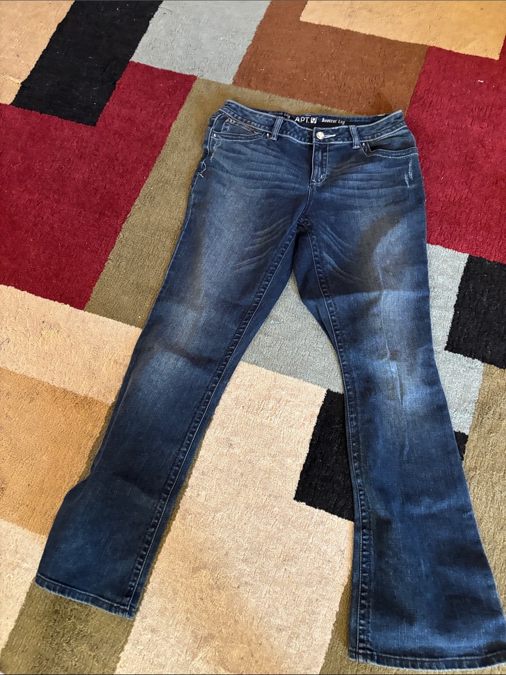 E-1 Apt. 9 Women's Bootcut-Leg Denim Jeans